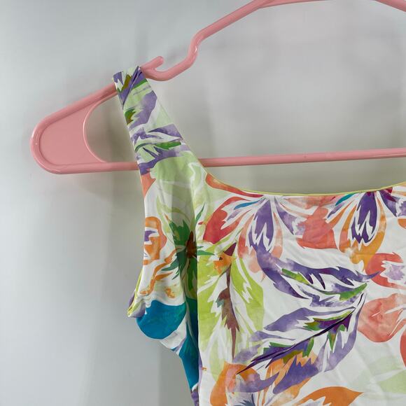 ROXY Swimsuit Size Small Retro Revo One Piece NWT Reversible Swim Beach Surf - Picture 10 of 16